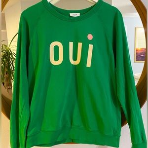 Clare V sweatshirt size S